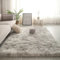 Swsen Teppich Wohnzimmer Super Weich - Shaggy Teppiche Flauschig Anti-Rutsch Unterseite - Moderner Carpet Waschbar Langflor Hochflor Teppiche 60x120cm, Grau