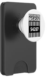Psychiatrie Insasse 54287 Kostüm Knast Gefängnis PopSockets PopWallet für MagSafe