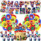 32 Decorazioni Compleanno,Addobbi Compleanno,Banner,Palloncini in Lattice,Torta Decorazioni