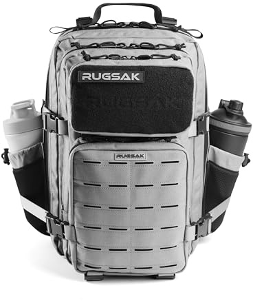 RUGSAK ALPHA Go | Taktischer Rucksack [15-25L] Wasserdicht & EXTREM Robust | Militär Survival Backpack | für Outdoor Arbeit Wandern Camping und Gym | Molle Reiserucksack Herren & Damen