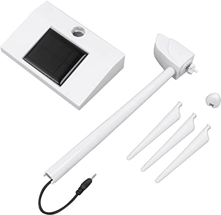 Pongnas Windmühle, Windmühlengenerator Kit Windturbine Desktop Windturbinenmodell Solar Angetriebene Windmühlen Solar Windspielzeug Spielzeug für Kinderwissenschaftsspielzeug -Bildungsgeschenk