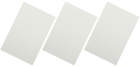 VINTORKY Chapa Aluminio 1mm en Blanco para Sublimación, Letrero Fotográfico de Aleación de Aluminio, Decorativo, Adecuado para Oficina y Fiesta