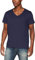 Tommy Jeans Men's Tjm Original Jersey V Neck Tee Dm0dm04410 T-Shirt, Black Iris, XXL