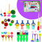 30 Piezas Niños Cepillos de Pintura de Esponja Herramientas de Dibujo para Niños Pintura Temprana Artes DIY Artesanías (30 Piezas)