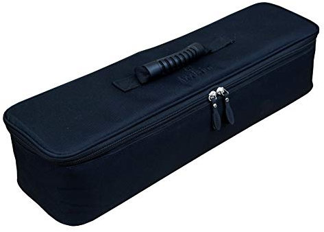 Acclaim Pisa Heavyweight Nylon Four Bowl Level Lawn Flat Green Short Mat Bowls Bag With Removable Dividers (Black)