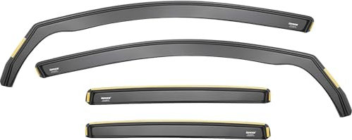 Ispeed Wind Deflectors For Seat Leon mk3 5door estate 2014-onwards wind deflectors 4pc TINTED