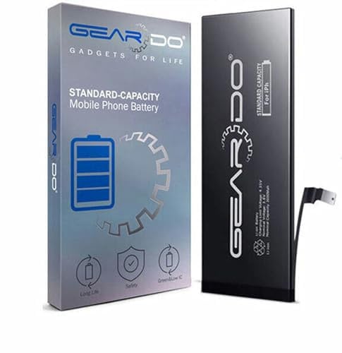 New Geardo Premium Battery Replacement for iPhone 6 Plus 6+ 2915mAh Standard Capacity with Tools