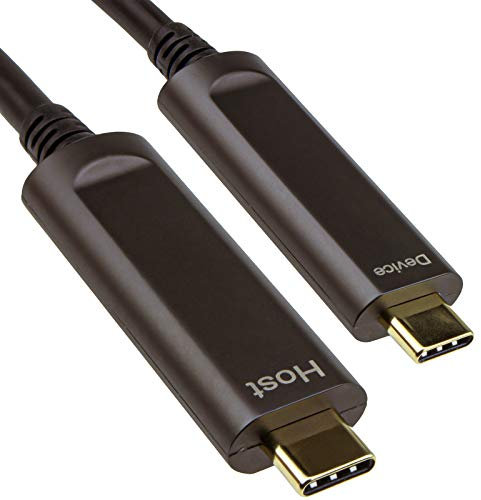 kenable Long USB 3.1 Type C Active Optical Cable AOC 5V 900mA 10Gbps Data Transfer 10m [10 metres]