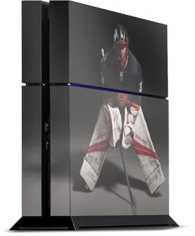 DeinDesign Skin kompatibel mit Sony Playstation 4 Folie Sticker Eishockey Sport Hobby