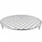 DAZZLEEX Grillrost Rund 201 Edelstahl Draht Ofen Grill Platte Outdoor Garten Camping Picknick Werkzeug Dia.240mm 1.8mm Dick