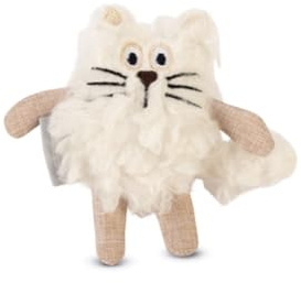 Beeztees Interactive Toys for K & BZ Cats Gato Faline Weiß 15 x 10 x 15 x 10 x 3 cm