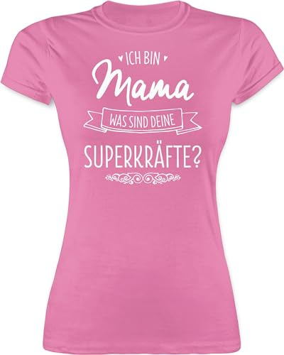 Shirtracer - Shirt Damen - Ich Bin Mama - was sind Deine Superkräfte