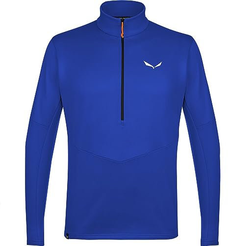 Salewa Puez Polarlite Half Zip Fleece Men, electric/0910, XL