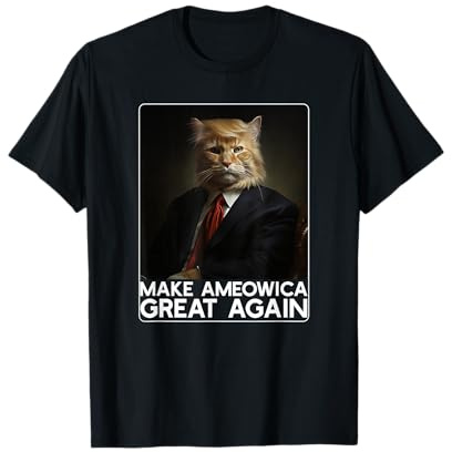 Make Ameowica Great Again | Drôle Donald Trump Cat Meme T-Shirt