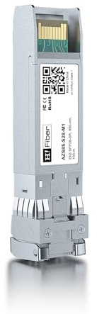HiFiber 1-Pack 25GBase-SR LC Multimode SFP28 Fibre Transceiver Module | Compatible with Cisco SFP-25G-SR, MA-SFP-25GB-SR, Ubiquiti UniFi UF-SM-25G, MikroTik, Netgear