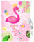 WERNNSAI Kinder-Tagebuch für Mädchen, Flamingo-Tagebuch – Kinder-Tagebuch mit Goldfolie, Tagebuch mit Schloss und Schlüsseln, Schule, privates Tagebuch, A5, liniert, Notizblock, Notizbuch,
