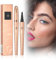 Wasserdichter 3D Augenbrauenstift Mit 4 Gabelspitze Applikator,Neu Upgrade 2024 Wasserfester Augenbrauenstift,Magischer Augenbrauenstift für natürliches Make-up (#B-black)