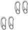 SEWOART 4stücke Tier Id Tag Clips Für Hunde Und Katzen Hundemarken Halterung Mit Schnellem Wechselmechanismus Anbringen Und Entfernen Für Haustiere