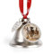 Weihnachtsbaum-Glocke 2024, Weihnachtsdekoration, drei laufende Pferde, Weihnachtsglocken-Ornament, Glocken für Weihnachtsbaum, Heimdekoration