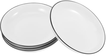 GARVALON 4piezas Platos De Postre De Cerámica Con Perfectos Para y Aperitivos Vintage