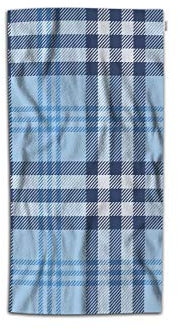 Saunatuch Plaid Schottisch Blau Weiß Buffalo Check Gitter Tartan Gingham Saunahandtuch Weich Gästetuch Leichte Gästetücher Für Reisen Wandern Hotel 40X70Cm