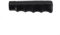 Weatherproof Rubber Handles for Wheelbarrows, 2Pcs Non Slip Replacement Handles for Enhanced Grip (125 x 22mm)
