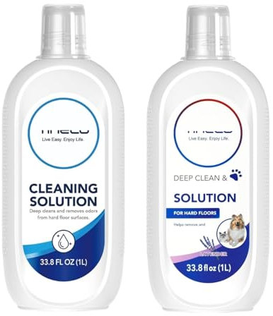 Bodenreinigungslösung 1 L Kompatibel Mit Tineco FLOOR ONE S3 S5 Pro2 Combo S7 Pro Full Series 1 Flasche Originalgeschmack, 1 Flasche Lavendel