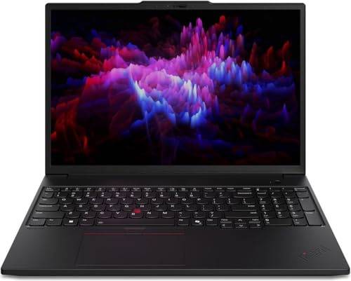 Lenovo Ordinateur portable ThinkPad P16s Gen 3 avec processeur Intel Core Ultra 7 155H, écran 16 WQUXGA OLED 100 % DCI-P3 non tactile, mémoire de 96 Go, SSD de 2 To, NVIDIA RTX 500 Ada, caméra RVB +