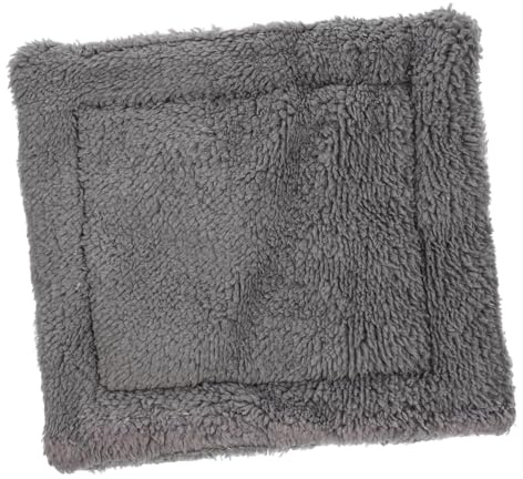 HOLIDYOYO Winter Feier Haustier Schlafmatte für Kaninchen und Ratten Sherpa