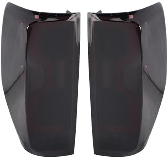 Rückleuchten Set Schwarz Rauchglas für für Ford Ranger T6 T7 T8 PX1 PX2 PX3 2011–2021 – Heckleuchte Rücklicht mit Klarem Glas, Plug & Play