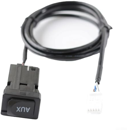 Für Toyota Auto AUX Audio Kabel + 5Pin Buchse Adapter Schnelle Installation für Verschiedene Modelle 2010 2016