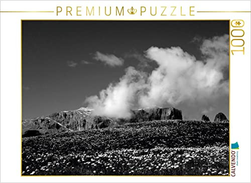 CALVENDO Puzzle Naturpark Schlern-Rosengarten | 1000 Teile Lege-Größe 64 x 48 cm Foto-Puzzle für glückliche Stunden