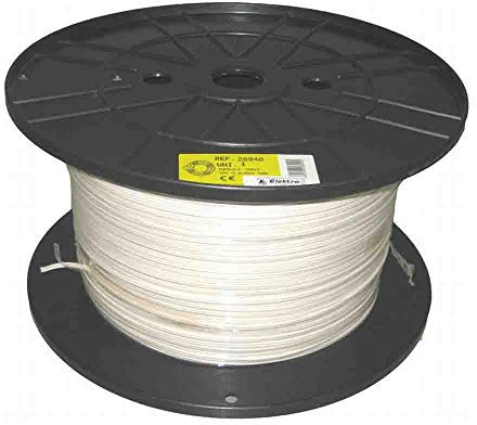 Schlauchtrommel, 3 x 1 mm, weiß, 300 m (große Spule Ø 400 x 200 mm)