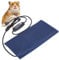 Tnfeeon Pet Heating Mat Pad Carpet Electric Heated USB Power Supply Adjustable Temperature for Soft Cosy for Puppies Kittens lizard(S)