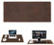 Hiram Schreibtischunterlage aus echtem Leder, wasserdicht, 90 x 45 cm, Tischabdeckung für PC und Laptop