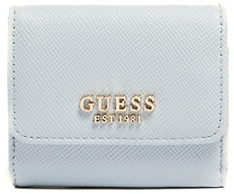 GUESS Laurel SLG Card & Coin Purse, Bag Femme, Taille Unique, Pale Cloud, Taille Unique, Élégant, Pale Cloud, Taille Unique, Élégant