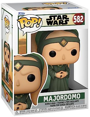 Funko POP! Star Wars: The Book of Boba Fett - Majordomo | Official Sci-Fi Merch - Collectable Vinyl Figurine for Shelf Display - Birthday Gift Idea for Fans and Collectors