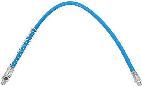 panzerschlauch fettpresse fettpresse schlauch 1m- Flexible Fettschlauchkupplung 1 Stück 1 Stück Flexible Fettpresse Peitsche Schlauchkupplung Explosionssicheres Handbetätigtes Außengewinde Doppel
