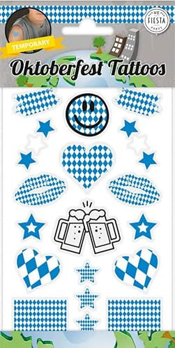 Tattoos für Kinder als Mitgebsel, Geschenk oder Spiel | Frozen Paw Patrol Minions Dinos Cars etc | Aufkleber Sticker Kindergeburtstag Geburtstag, Farbe: Oktoberfest
