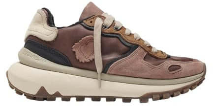 Satorisan - Chacrona Metta Premium - Casual Sneaker Damen - Vintage Leder Sportschuhe Bequem, Nachhaltig und Dauerhaft - Farbe Brown - Größe 38