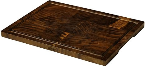 Abach Schneidebrett Walnuss Holz 43x33x2cm