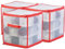 infactory 3er Set Aufbewahrungsbox für 27 Christbaumkugeln bis 10 cm, Tragegriff
