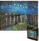 Puzzle 2000 Teile Sternennacht über der Rhone von Vincent Van Gogh - 100 x 70 cm Klassisches Puzzle für Erwachsene - Schwer