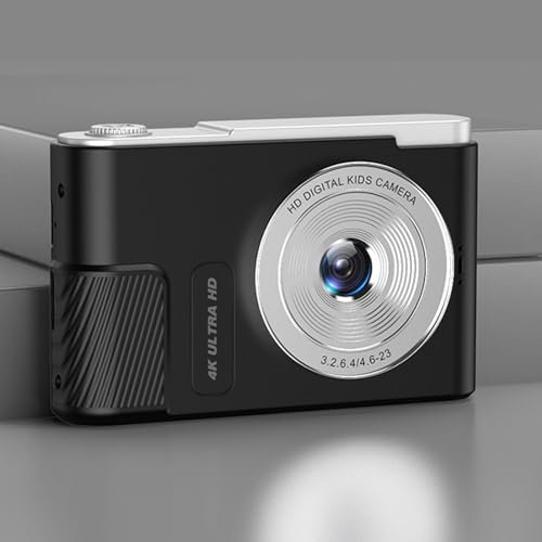 48MP 4K Autofocus Digital Camera with 16X Zoom for Teens, Adult Beginner Kids, Small Lightweight Instant Sharing, 32GB Card, Long Battery Life, Vlog Camera,