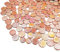 500 g gemischte 3 Größen, zufällige runde Keramik-Mosaikfliesen, DIY, kreative Keramik-Mosaikfliesen für Bastelplatten, Blumentöpfe, Vasen, Tassen, Mosaik, handgefertigte Heimdekoration