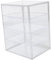 MOTHNUR Exhibidor De Pastelería Ajustable Puerta Magnética Organizador De Pan y Muffins Para Encimera De Cocina Diseño Transparente y Ahorro De Espacioxxcm