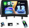 4+64G SIXWIN Android 13 Radio Coche para Renault Clio 3 2005-2014 con CarPlay&Android Auto,9 Pulgadas Pantalla Táctil con Bluetooth/WiFi/GPS/FM/RDS/USB 32EQ con Cámara Trasera