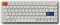 MelGeek O2 Teclado mecánico silencioso inalámbrico para el trabajo, 75% teclado compacto de oficina, perfil bajo, con interruptores lineales intercambiables en caliente y prelubricados, Bluetooth/2.4