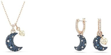 Swarovski Sublima Luna Kollektion, Halskette & Ohrringe