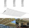 Einziehbare Welle Sonnensegel 0.95x4M, Verstellbar Aufrollbar Sonnenschutz Mit ösen, Spannmarkise Beschattung, Markise Wasserdicht Verstellbar Markisenstoff Für Terrassenüberdachung - Weiss